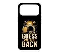 Christian Guess Who's Back Resurrection Faith Gift Case for iPhone 17 Pro Max