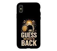 Christian Guess Who's Back Resurrection Faith Gift Case for iPhone X/XS