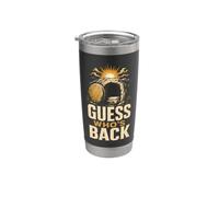 Christian Guess Who's Back Resurrection Faith Gift Stainless Steel Insulated Tumbler