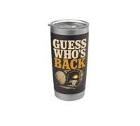Christian Guess Who's Back Resurrection Faith Gift Stainless Steel Insulated Tumbler
