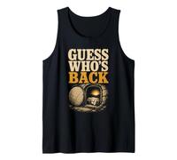 Christian Guess Who's Back Resurrection Faith Gift Tank Top