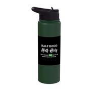 Christian Half Hood Half Holy Pray that Means Pray with Me Stainless Steel Insulated Water Bottle