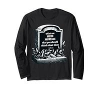 Christian Halloween Mere Mortals Foolish Jesus Share Faith Long Sleeve T-Shirt