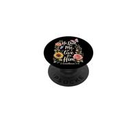 Christian He Died For Me So I Live For Him Gift PopSockets Adhesive PopGrip