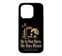 Christian He Is Not Here He Has Risen Gift Case for iPhone 15 Pro