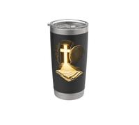 Christian He is Risen Empty Tomb Easter Gift Stainless Steel Insulated Tumbler