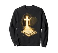 Christian He Is Risen Empty Tomb Easter Gift Sweatshirt