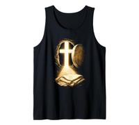 Christian He is Risen Empty Tomb Easter Gift Tank Top