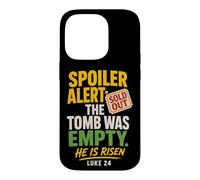 Christian He Is Risen Spoiler The Tomb Was Empty Luke 24 Case for iPhone 14 Pro
