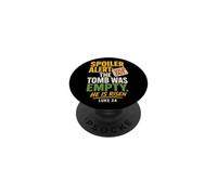 Christian He Is Risen Spoiler The Tomb Was Empty Luke 24 PopSockets Adhesive PopGrip
