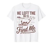 Christian He Left the 99 Sheep Parable Matthew 18:12 Bible T-Shirt