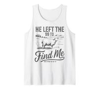 Christian He Left the 99 Sheep Parable Matthew 18:12 Bible Tank Top