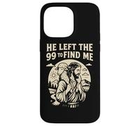 Christian He Left the 99 to Find Me Jesus Lost Sheep Parable Case for iPhone 14 Pro Max