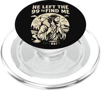 Christian He Left the 99 to Find Me Jesus Lost Sheep Parable PopSockets PopGrip for MagSafe