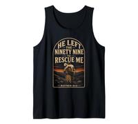 Christian He Left The Ninety Nine Good Shepherd Gift Tank Top