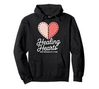 Christian Healing Hearts One Session At A Time Pullover Hoodie