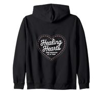 Christian Healing Hearts One Session At A Time Zip Hoodie