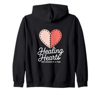 Christian Healing Hearts One Session At A Time Zip Hoodie