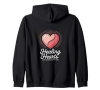 Christian Healing Hearts One Session At A Time Zip Hoodie