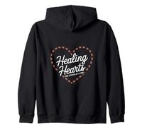 Christian Healing Hearts One Session At A Time Zip Hoodie