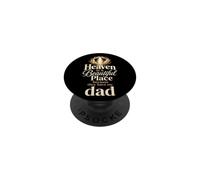 Christian Heaven Is A Beautiful Place My Dad Gift PopSockets Adhesive PopGrip