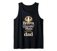 Christian Heaven is A Beautiful Place My Dad Gift Tank Top