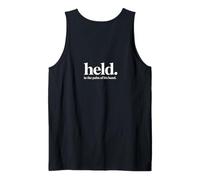 Christian Held In The Palm Of His Hand Backprint Tank Top