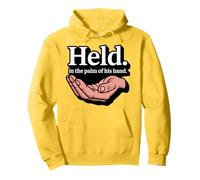 Christian Held In The Palm Of His Hand Pullover Hoodie