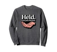 Christian Held In The Palm Of His Hand Sweatshirt