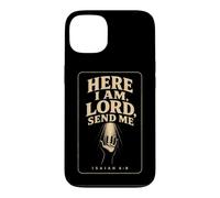 Christian Here I Am Lord Send Me Bible Verse Gift Case for iPhone 13
