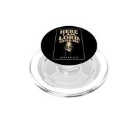 Christian Here I Am Lord Send Me Bible Verse Gift PopSockets PopGrip for MagSafe