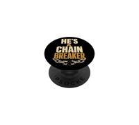 Christian He's A Chain Breaker Faith Gift PopSockets Adhesive PopGrip