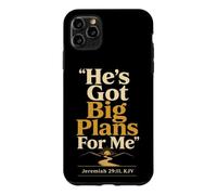 Christian He's Got Big Plans For Me Faith Gift Case for iPhone 11 Pro Max