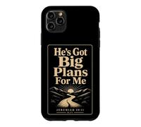 Christian He's Got Big Plans For Me Faith Gift Case for iPhone 11 Pro Max