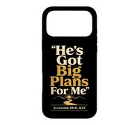 Christian He's Got Big Plans For Me Faith Gift Case for iPhone 17 Pro Max