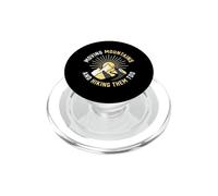 Christian Hiker Moving Mountains Faith Trail PopSockets PopGrip for MagSafe