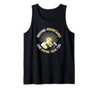 Christian Hiker Moving Mountains Faith Trail Tank Top