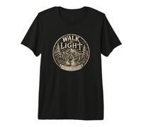 Christian Hiking Walk in Light Bible Verse Ephesians Premium T-Shirt