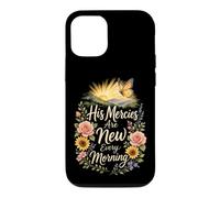 Christian His Mercies Are New Every Morning Bible Verse Case for iPhone 12/12 Pro