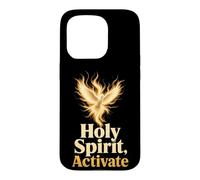 Christian Holy Spirit Activate Faith Gift Case for iPhone 15 Pro