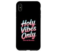 Christian Holy Vibes Only Tune Out The Noise Case for iPhone XS Max
