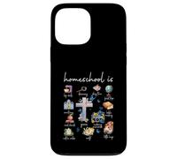 Christian Homeschooling Mama Homeschool Is Mom Cottagecore Case for iPhone 13 Pro Max