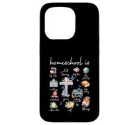 Christian Homeschooling Mama Homeschool Is Mom Cottagecore Case for iPhone 15 Pro