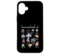 Christian Homeschooling Mama Homeschool Is Mom Cottagecore Case for iPhone 16 Plus