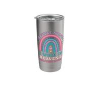 Christian Hospice Nurse Work in Heaven Jesus Nursing Gift Stainless Steel Insulated Tumbler