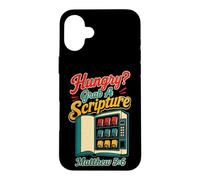 Christian Hungry Grab A Scripture Bible Verse Gift Case for iPhone 16 Plus