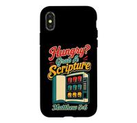 Christian Hungry Grab A Scripture Bible Verse Gift Case for iPhone X/XS