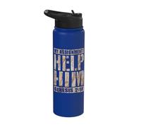 Christian Husband Wife Assignment Help Him Genesis Bible Stainless Steel Insulated Water Bottle