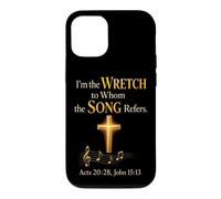 Christian Hymn I'm the Wretch to Whom the Song Refers Case for iPhone 12/12 Pro