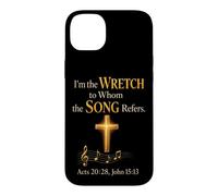 Christian Hymn I'm the Wretch to Whom the Song Refers Case for iPhone 14 Plus